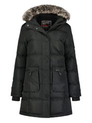 Canadian Peak Parka "Axelus" w kolorze czarnym rozmiar: XXL. Czarne parki damskie Canadian Peak, xxl, bez wzorów. Za 221.88 zł.