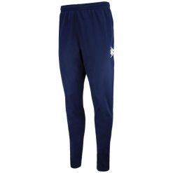 Spodnie Kappa ponte ultra fit. Niebieskie spodnie materiałowe męskie Kappa, bez wzorów, z koronki. Za 177.35 zł.