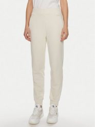 Calvin Klein Spodnie dresowe Micro Logo K20K206632 Écru Regular Fit. Spodnie dresowe damskie CALVIN KLEIN, xl, bez wzorów, z bawełny. Za 309.99 zł.