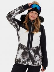 Kurtka Narciarska Damska Fundango Salina. Białe kurtki narciarskie i snowboardowe damskie Fundango, m, bez wzorów, z materiału, bez kaptura, narciarskie. Za 699.00 zł.