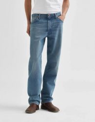 MESKIE SPODNIE WRANGLER 13MWZ IRON FORGE 112371512. Spodnie materiałowe męskie Wrangler, bez wzorów, z jeansu. Za 219.99 zł.