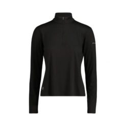 Damska bluzka z długim rękawem Kathmandu Seeker 1/4 Zip. Czarne bluzki sportowe damskie KATHMANDU, l, z materiału, bez kołnierzyka, bez ramiączek. Za 248.50 zł.