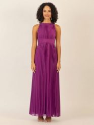 APART Sukienka w kolorze fioletowym rozmiar: 40. Różowe sukienki damskie Apart, bez wzorów, bez kołnierzyka, bez ramiączek, maxi. Za 217.99 zł.