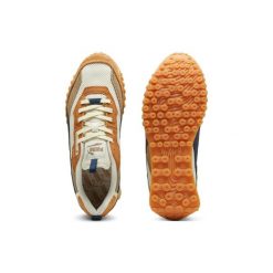 Buty sportowe PUMA BLKTOP RIDER PREPPY. Brązowe buty sportowe na co dzień męskie Puma, bez zapięcia. W wyprzedaży za 299.00 zł.
