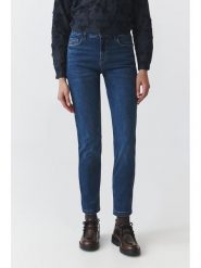 TATUUM Dżinsy "Saros" - Slim fit - w kolorze niebieskim rozmiar: 44. Niebieskie jeansy damskie Tatuum. Za 177.32 zł.