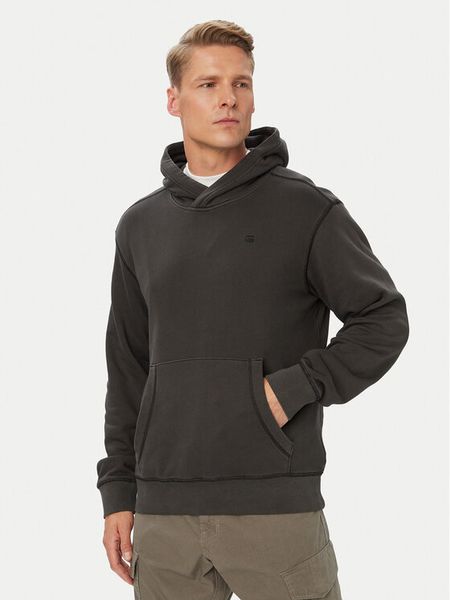 G-Star Raw Bluza Unit D30662 D969 Czarny Regular Fit. Czarne bluzy bez kaptura męskie G-Star Raw, m, z bawełny. Za 349.99 zł.