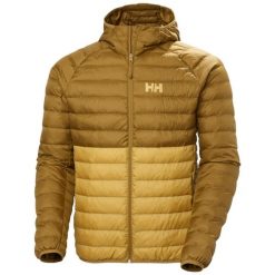 Ocieplana kurtka z kapturem Helly Hansen Banff. Brązowe kurtki męskie Helly Hansen, m, bez wzorów, z puchu, z kapturem. W wyprzedaży za 702.45 zł.