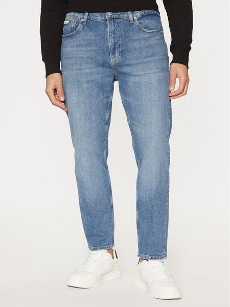 Calvin Klein Jeans Jeansy J30J327175 Niebieski Tapered Fit. Niebieskie jeansy męskie Calvin Klein Jeans. Za 239.99 zł.