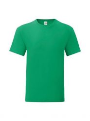 Koszulka Fruit Of The Loom Iconic 150 T w kolorze zielonym Kelly. Zielone t-shirty damskie Fruit of the Loom, m, bez wzorów, z bawełny, bez kołnierzyka. Za 124.99 zł.