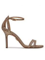 Baldowski Sandały D03054-3436-028 Złoty. Żółte sandały damskie Baldowski, bez wzorów, z syntetyku, bez obcasa, na szpilce. Za 489.99 zł.