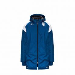 Parka AS Monaco Pro 7 2023/24. Białe parki męskie Kappa, l, bez wzorów. W wyprzedaży za 394.50 zł.