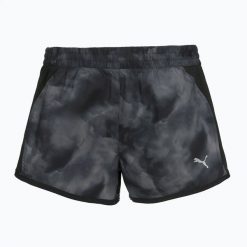 Spodenki do biegania damskie PUMA Run Favorite AOP Velocity 3". Czarne szorty damskie Puma, bez wzorów, z materiału. Za 129.99 zł.