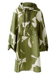 Miss Lagotte Ponczo przeciwdeszczowe w kolorze oliwkowo-białym rozmiar: 34. Zielone kurtki przeciwdeszczowe damskie Miss Lagotte, bez kaptura. Za 126.99 zł.