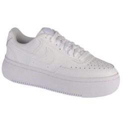 Buty Nike Court Vision Alta Ltr DM0113-100 białe. Białe buty sportowe na co dzień damskie bez wzorów, z gumy, nike court. Za 569.62 zł.
