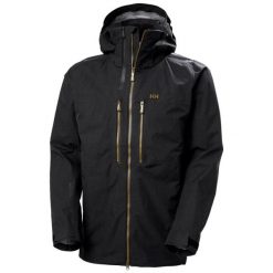 Kurtka narciarska Helly Hansen Atlas Infinity H2flow Shell. Czarne kurtki narciarskie i snowboardowe damskie Helly Hansen, l, bez wzorów, z dzianiny, bez kaptura, narciarskie, primaloft. Za 3,341.50 zł.