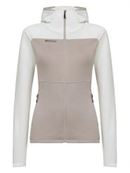 ROCK EXPERIENCE Kurtka polarowa "Linzor" w kolorze beżowo-białym rozmiar: S. Białe kurtki damskie ROCK EXPERIENCE, s, bez wzorów, z polaru, bez kaptura. Za 252.99 zł.