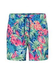 Gant GANT Mężczyźni wielokolorowy wzorzysty, L. Niebieskie szorty sportowe męskie Gant, l, do pływania. Za 399.95 zł.