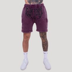 Szorty męskie fitness ze sznurkiem Abyss. Czerwone szorty męskie GYMBEAM, m, z bawełny, na fitness i siłownię. Za 105.90 zł.