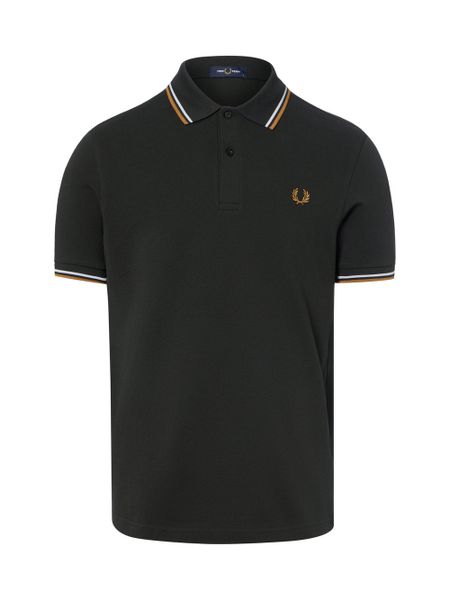 Fred Perry koszulka polo Mężczyźni Bawełna zielony, XXL. Zielone koszulki polo męskie Fred Perry, m, bez wzorów, z bawełny, bez ramiączek. Za 499.95 zł.