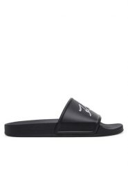 KARL LAGERFELD Klapki Kondo 2.0 KL80910 Czarny. Czarne klapki damskie Karl Lagerfeld, bez wzorów, z tworzywa sztucznego, bez obcasa. Za 339.99 zł.