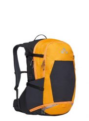 Plecak rowerowy Vaude Bike Alpin 23+5 - kurkuma. Żółte plecaki męskie Vaude, bez wzorów, z materiału. Za 680.55 zł.