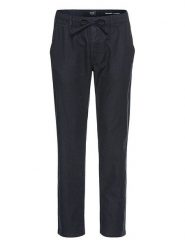 Camel Active Spodnie chino - Relaxed fit - w kolorze granatowym rozmiar: W34/L32. Niebieskie spodnie materiałowe męskie Camel Active, bez wzorów. Za 205.45 zł.