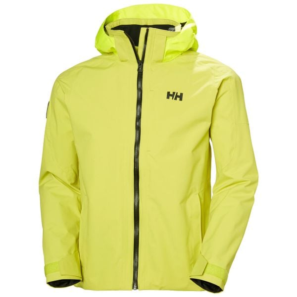 Kurtka wodoodporna Helly Hansen HP Storm Racing. Zielone kurtki męskie Helly Hansen, bez wzorów, bez kaptura. Za 1,085.10 zł.