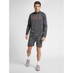 Hummel bluza sportowa na trening hml Authentic Half Zip Sweatshirt. Szare bluzy bez kaptura męskie HUMMEL, l. Za 160.00 zł.