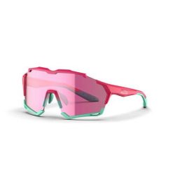 Okulary uniwersalne - VS002 - różowo-zielone - różowe lustrzane soczewki. Czerwone okulary przeciwsłoneczne męskie MAGICSHINE. Za 175.00 zł.