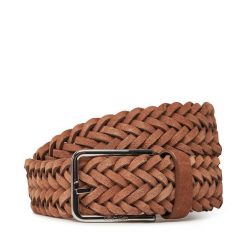 Pasek Męski Calvin Klein. Brązowe paski męskie CALVIN KLEIN, bez wzorów. Za 169.99 zł.