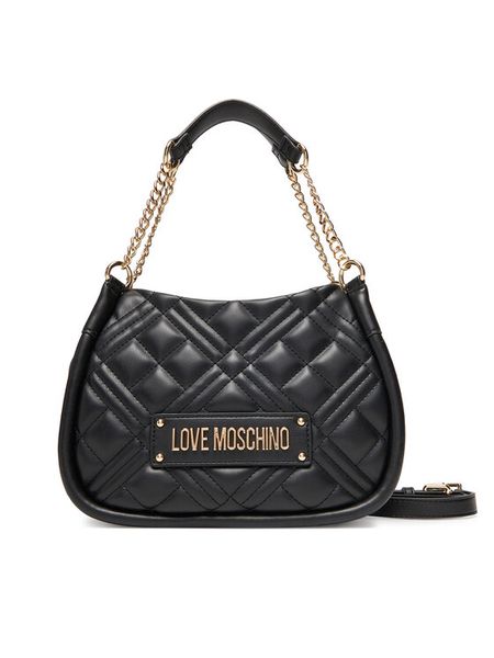 LOVE MOSCHINO Torebka JC4208PP0MLA0000 Czarny. Czarne torebki klasyczne damskie Love Moschino, bez wzorów, ze skóry, bez dodatków. Za 539.99 zł.