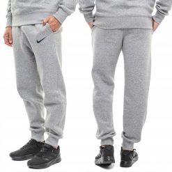 Spodnie Dresowe Męskie Nike Park 26 Dresy Sportowe Bawełniane Joggery. Szare spodnie dresowe męskie Nike, z bawełny. Za 154.99 zł.