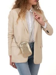 Pia Sassi Torebka "Serottini" w kolorze złotym na telefon - 11 x 19 x 2 cm rozmiar: onesize. Żółte torebki klasyczne damskie Pia Sassi, bez wzorów, z materiału, bez dodatków. Za 152.99 zł.