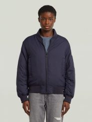 G-Star Kurtka w kolorze granatowym rozmiar: S. Niebieskie kurtki damskie G-Star, s, bez wzorów, z poliamidu, bez kaptura. Za 291.51 zł.