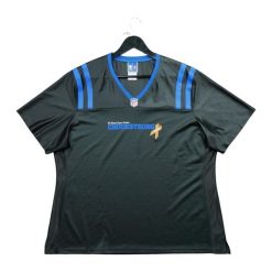 Second life - NFL Pro Line Koszulka ChuckStrong - Jak nowy. Czarne bluzki damskie NFL, bez wzorów, sportowe, bez kołnierzyka, bez ramiączek. Za 143.78 zł.