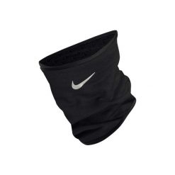 Komin NIKE THERMA SPHERE NECKWARMER 4.0. Czarne szaliki i kominy damskie Nike, bez wzorów. Za 219.99 zł.