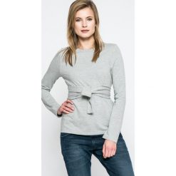 Noisy May - Bluza. Szare bluzy bez kaptura damskie Noisy may, m, z bawełny. W wyprzedaży za 37.90 zł.