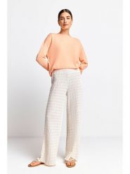 Rich & Royal Sweter w kolorze pomarańczowym rozmiar: XL. Pomarańczowe swetry klasyczne damskie Rich & Royal, xl, ze splotem, bez kołnierzyka. Za 224.52 zł.