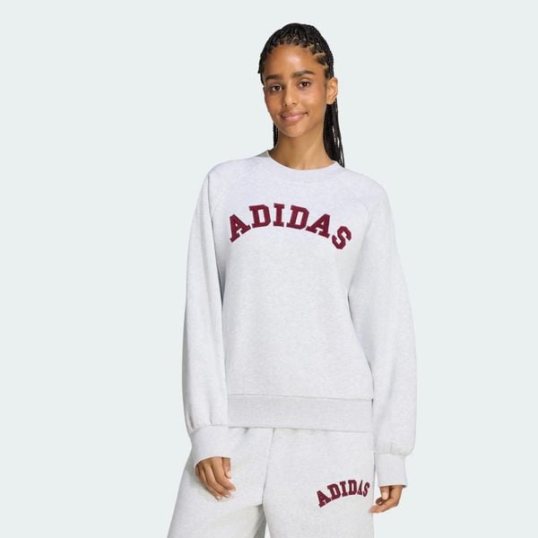Damska bluza adidas 3-Stripes Crew. Białe bluzy bez kaptura damskie Adidas, xs, bez wzorów, z bawełny, bez ramiączek, bez kaptura. Za 259.00 zł.