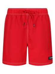 Wrangler Szorty kąpielowe "Calico" w kolorze czerwonym rozmiar: M. Czerwone szorty sportowe męskie Wrangler, m, outdoorowe. Za 71.56 zł.