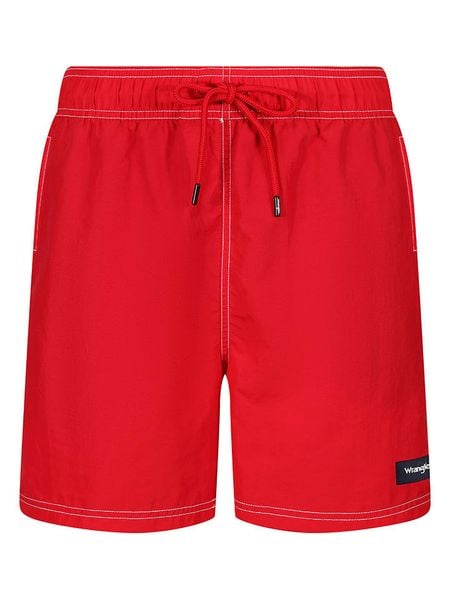 Wrangler Szorty kąpielowe "Calico" w kolorze czerwonym rozmiar: M. Czerwone szorty sportowe męskie Wrangler, m, outdoorowe. Za 67.09 zł.