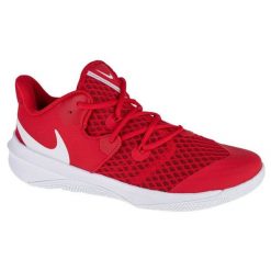 Buty Nike Zoom Hyperspeed Court CI2964-610 czerwone. Czerwone buty sportowe na co dzień męskie z gumy, bez zapięcia, na fitness i siłownię, nike zoom. Za 502.12 zł.