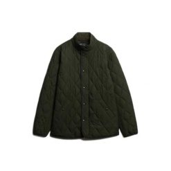 Kurtka puchowa Superdry Estate. Zielone kurtki męskie Superdry., m, bez wzorów, z puchu, bez kaptura. W wyprzedaży za 444.05 zł.