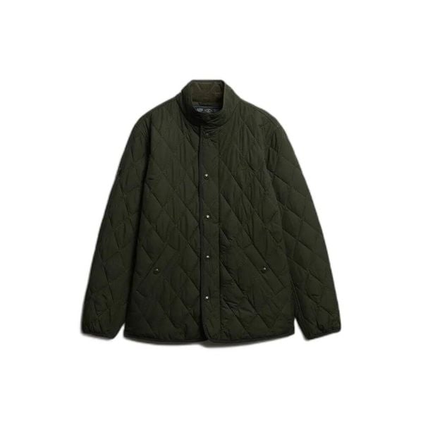 Kurtka puchowa Superdry Estate. Zielone kurtki męskie Superdry., m, bez wzorów, z puchu, bez kaptura. W wyprzedaży za 444.05 zł.