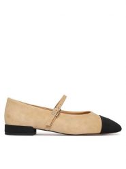 Aldo Baleriny Haoinia 14193443 Brązowy. Brązowe baleriny damskie Aldo, bez wzorów, ze skóry, bez obcasa. Za 419.99 zł.