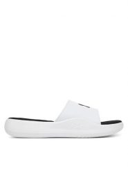 Under Armour Klapki UA Ignite Pro 8 Fix 6010383 Biały. Białe klapki i japonki męskie Under Armour, ze skóry. Za 169.99 zł.