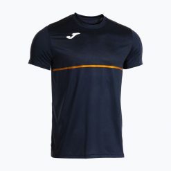 Koszulka do biegania męska Joma Record III. Niebieskie t-shirty sportowe męskie Joma, m, z dzianiny, bez ramiączek, do biegania. Za 88.99 zł.