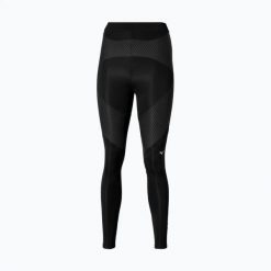 Legginsy do biegania damskie Mizuno Tech Biogear Sonic Long. Czarne legginsy damskie Mizuno, s, bez wzorów, z elastanu. Za 449.99 zł.