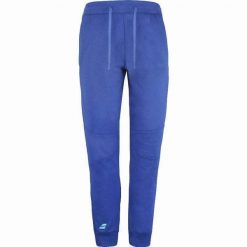 Spodnie męskie Babolat Exercise Jogger. Niebieskie spodnie materiałowe męskie BABOLAT, bez wzorów, z bawełny, eleganckie. Za 209.99 zł.