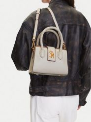 Steve Madden Torebka Bohan SM13001728 Kremowy. Białe torebki klasyczne damskie Steve Madden, bez wzorów, ze skóry, bez dodatków. Za 323.99 zł.